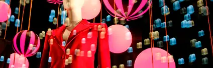 Decoración en tiendas y escaparates