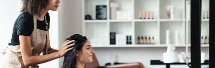 Estilismo: corte de cabello