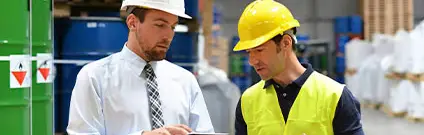 Seguridad en el almacén de productos químicos