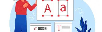 Composición de pantallas y animación de fuentes para proyectos audiovisuales multimedia