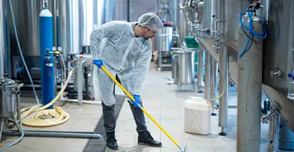 Limpieza y desinfección en la industria alimentaria