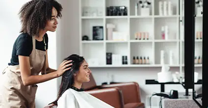 Estilismo: corte de cabello