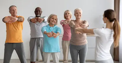 Actividad física para colectivos especiales y tercera edad