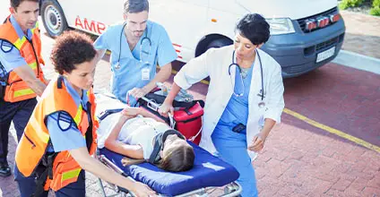 Asistencia prehospitalaria en urgencias