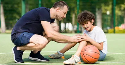 Primeros auxilios en instalaciones deportivas