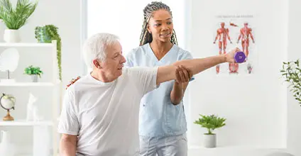 Fisioterapia y rehabilitación en personas mayores