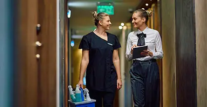 Planificación y gestión del departamento de limpieza en establecimientos hoteleros