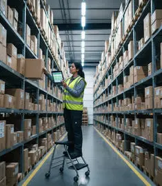 Actividades básicas de logística de almacén