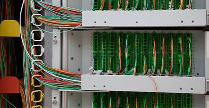 Operaciones de montaje de instalaciones de telecomunicaciones