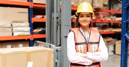 Operador de carretilla elevadora frontal (Certificado norma UNE 58451)