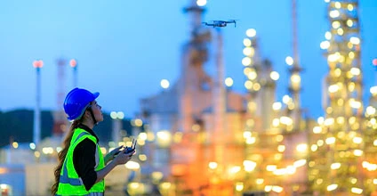 Manejo de drones para el uso industrial