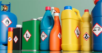 Manipulación de sustancias tóxicas