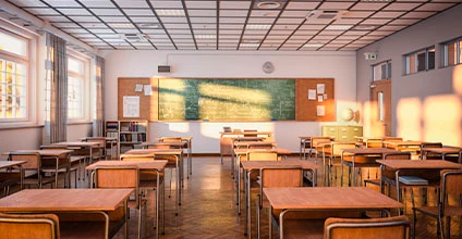 Limpieza en centros escolares