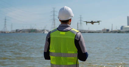 Radiofonista y Coordinación de Drones en Espacio Aéreo Controlado