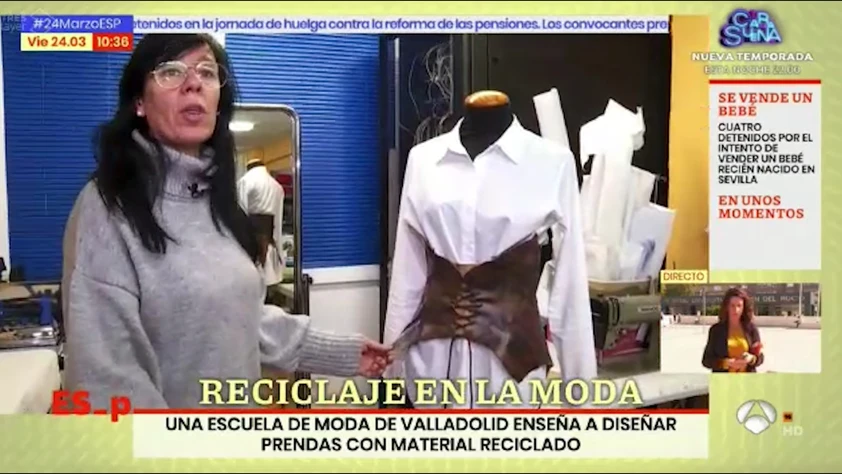 Nuestro ciclo de Moda y Patronaje, ejemplo de moda sostenible