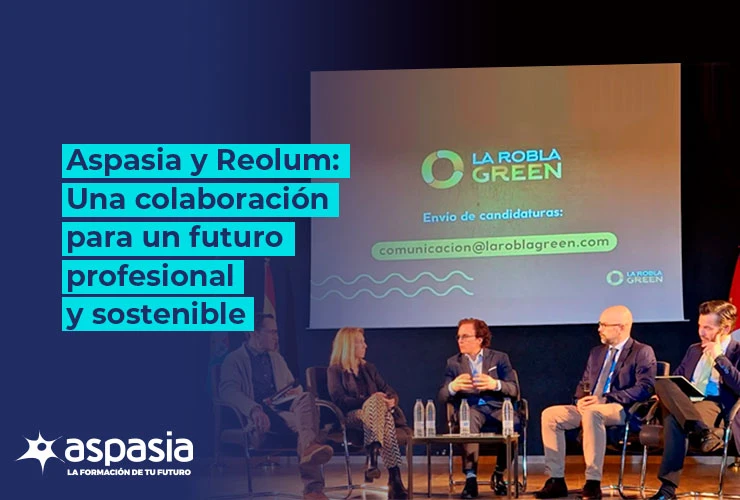 Aspasia y Reolum: Una colaboración para un futuro profesional y sostenible.