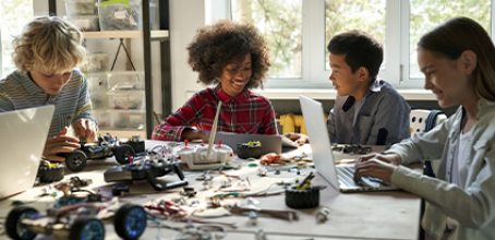 Curso de Programación y robótica en el aula en Madrid